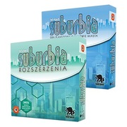 Suburbia: Zestaw (podstawa + Rozszerzenia), 1-4 graczy - NOWA w folii!