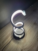 Lampka stołowa LED 20W 3 tryby światła kolor czarny Nowa