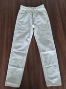 Białe jeansy Sinsay 6100J-00J rozm. 34