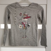 Cool club bawełniana bluzka na długi rękaw 140