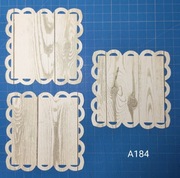 SCRAPKI KRAKÓW kwadratowe serwetki 3 szt. (A184)