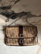 Dior vintage torebka lata 70-te logo