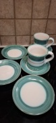 2 SZT kubki filizanki z talerzykami 5 SZT
