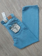 Mustang Ava spodnie jeansowe szerokie jeansy dżinsy wysoki stan 28/30