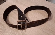 Levi's pasek męski brązowy skórzany vintage retro