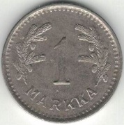 Finlandia 1 markka marka 1939 21 mm nr 3