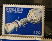Znaczek 2239 Eksperymentalny lot Sojuz Apollo 1976
