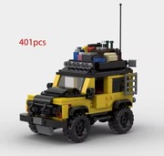 Klocki wzór LEGO samochód JEEP DEFENDER Prezent Autko Samochodzik Hit
