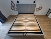 Łóżko tapicerowane Nick - Stelaż metalowy 160x200