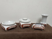 Karolina Porcelanowy Zestaw Palacza