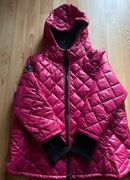 Modna, trendy, luźna kurtka wiosenna, jednolity kolor, styl casual