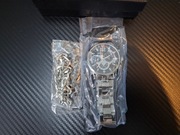 Zegarek męski, nowy z łańcuszkiem 