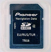 Aktualizacja map stacji multimedialnych Pioneer F series EU 2025Q2