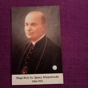 Obrazek Relikwią ks. J. Kłopotowski