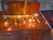 Lampki choinkowe okres PRL-u z roku 1976 sprawne