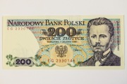 200 zł złotych 1988 Dąbrowski ser. EG
