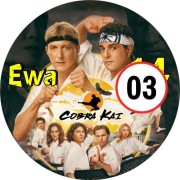 Pan Opłatek na tort - COBRA KAI SZKOŁA WALKI