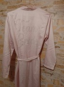 (38/M) Team Bride/ Różowy, bogato zdobiony Szlafrok z Londynu 