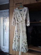 Elegancka sukienka wizytowa – idealna na komunię, wesele, chrzest