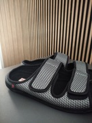 Nowe męskie kapcie sandały zdrowotne Lesvago r. 46 Regulacja na rzepy 