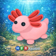 Adopt Me – MFR Axolotl | Mega Neon Fly Ride | Roblox