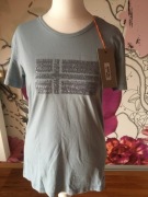 Napapijri Cekinowy T- Shirt