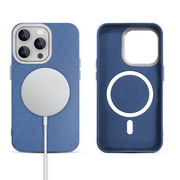 iPhone 13pro Max Back Cover, Blue TPU+PC, Anti-Slip