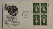 Całości i całostki FDC USA 1963