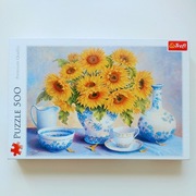 Puzzle 500 el. Trefl Słoneczniki