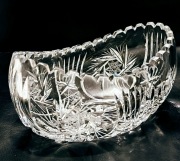 Żardiniera Gondola Kryształ PRL 