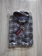 Koszula męska w kratkę 44/45