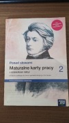 Ponad Słowami 2 cz. 1 - Maturalne karty pracy