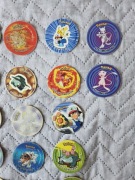 Kolekcja POKEMON TAZO Lays Star Foods 106 szt. MEW MEWTWO TRIO RETRO