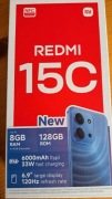 Sprzedam telefon Redmi 15C, czarny