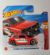 Hot Wheels 73 Honda Civic Custom/Personnalise