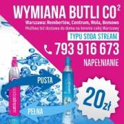 Sodastream Wymiana CO2 Warszawa Dostawa