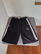 Spodenki CK CALVIN KLEIN czarne XXL kieszenie zasuwane w pasie guma sznurek