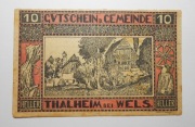 Banknot zastępczy Notgeld 10 Heller Austria