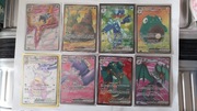 9 Kart Pokemon TCG Ultra Rare Paldea Evolved Arctibax i inne - nowe! folia!