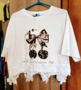 Bluzka bawełna Punto. Uni