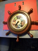 Zegar Metron. Koło sterowe.