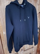 Czarna bluza z kapturem Gant rozmiar M 