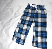 Cubus chłopięce spodnie do spania kratka 98