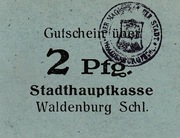 2 Pfening WAŁBRZYCH 1914 Magistrat