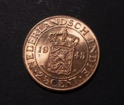 Indie Holenderskie 2,5 cent 1945
