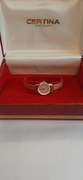 Piękna Certina 14k na bransolecie Arezzo 18k