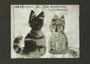JÓZEF WILKOŃ Ilustracja KOTY reprodukcja
