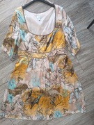 MIDI sukienka satynowa r46