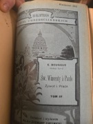 ŚW. WINCENTY A PAULO ŻYWOT I PRACE TOM III 1911
