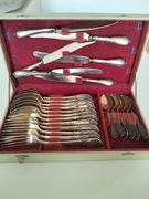 Zestaw sztućców sztućce posrebrzane ZSRR. UNIKAT